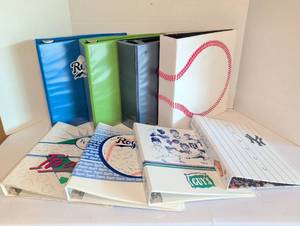 lot 2231 image: Baseball card binders
