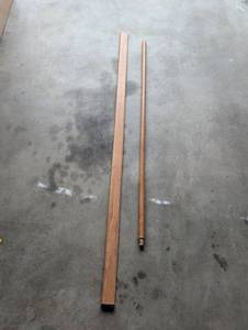 lot 2245 image: Flooring transition and broom or mop handle