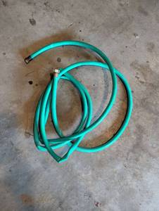 lot 2261 image: Garden Hose short with Brass Fittings