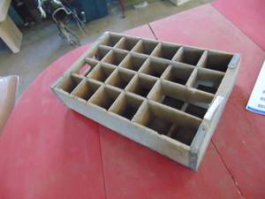 lot 4482 image: Vintage Wooden Crate