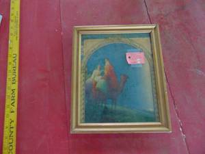 lot 4501 image: 3 Wise Men - Print - Framed