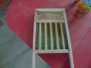 lot 4503 image: Brass Washboard