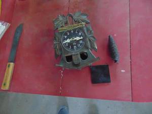 lot 4523 image: Cuckoo Clock -1 weight -