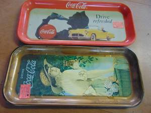 lot 4615 image: Coca-Cola Trays