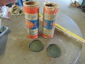 lot 4635 image: Pair of Tinkertoy Containers - Full