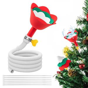 lot 1291 image: SeunKieer 78.74 inch Christmas Tree Watering Funnel - Long Spout Christmas Tree Watering System for Large Indoor & Outdoor Plants Real Trees��Reusable Spill-Proof Design (6.56FT  2M) - Retail $10