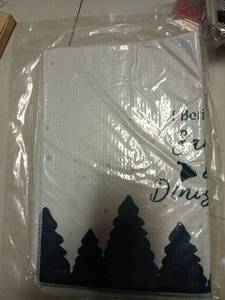 lot 13265 image: I Believe I Santa And Dinosaurs Kitchen towels