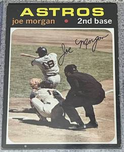 lot 117 image: 1971 Topps Baseball Card #264 - Joe Morgan Houston Astros