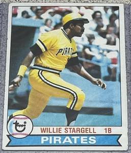 lot 138 image: 1979 Topps Baseball Card #55 - Willie Stargell Pittsburgh Pirates