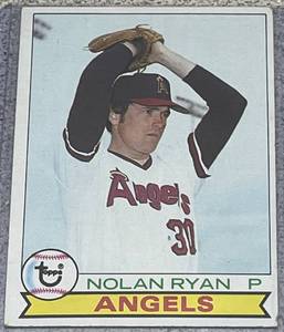 lot 139 image: 1979 Topps Baseball Card #115 - Nolan Ryan Los Angeles Angels