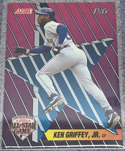 lot 196 image: 1992 Score P&G Baseball Card #7 - Ken Griffey Jr. All-Star Game