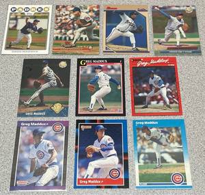 lot 231 image: Greg Maddux Baseball Cards - Lot of 10 (1987 Fleer Update Rookie)