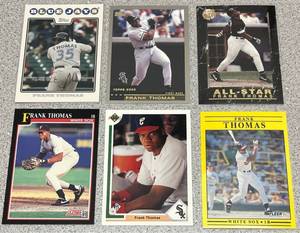 lot 247 image: Frank Thomas Baseball Cards - Lot of 6