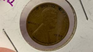 lot 6 image: 1929-P Lincoln One Cent Penny US Coin RC50