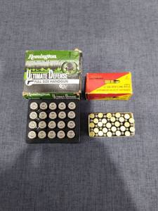 lot 711 image: Remington Ultimate Defense Full Size Handgun 20 Rounds  .22 Caliber Long Rifle 50 Rounds
