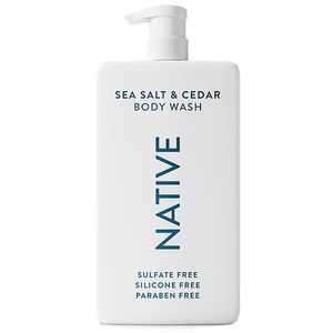 lot 750 image: Native Body Wash  Sea Salt & Cedar  Sulfate Free  for Women & Men  36 fl oz