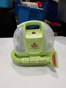 lot 1866 image: Bissell Little Green Mini Vacuum Cleaner Model 4075 Type 1