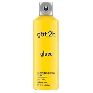 lot 1872 image: got2B Schwarzkopf Glued Blasting Freeze Hair Spray - 12oz Hair Styling, All Hair Types, Phthalate-Free