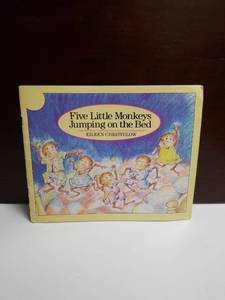 lot 2567 image: Five Little Monkeys Jumping on the Bed by Eileen Christelow