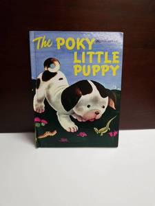 lot 2592 image: The Poky Little Puppy Golden Book Childrens Picture Book
