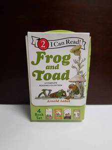 lot 2612 image: I Can Read Level 2 Frog and Toad Complete Reading Collection 4 Book Set Arnold Lobel