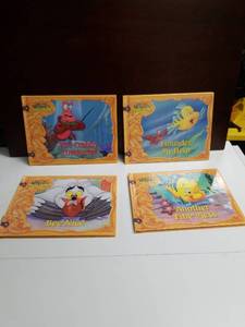 lot 2617 image: The Little Mermaid Treasure Chest Collection 4 Book Set