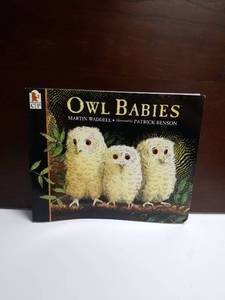 lot 2674 image: Owl Babies by Martin Waddell, Illustrated by Patrick Benson