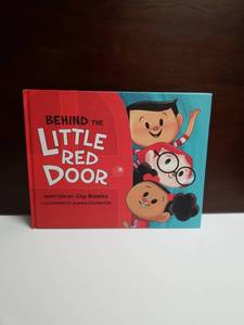 lot 2676 image: Behind the Little Red Door by Coy Bowles, Illustrated by Joanna Davidovich