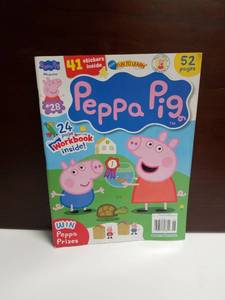lot 2678 image: Peppa Pig Magazine Issue 26 Januaryfebruary 2019 (stickers - Workbook - Fun)