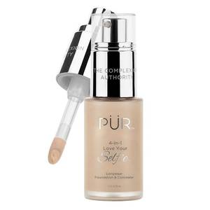 lot 4304 image: PUR 4-In-1 Love Your Selfie Longwear Foundation & Concealer - Retail $56
