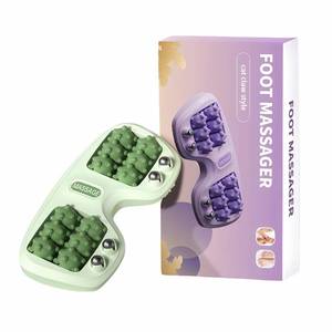 lot 4342 image: Fxfenoxo Foot Roller Massage for Plantar Fasciitis, Portable Feet Roller Therapy for Circulation and Pain Relief, Reflexology and Deep Tissue Muscle Tool - Retail $13