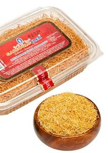lot 4366 image: KADAYIF 200g (7.1 oz) Roasted Kataifi Shredded Fillo Dough Golden Toasted for Dubai Chocolate Filling, Use Pistachio Cream Recipes Dubai Chocolate Bar Kit, Kunafa, katafi &amp Crunchy Dessert - Retail $6