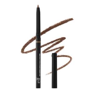 lot 4376 image: e.l.f. No Budge Retractable Eyeliner, Creamy, Ultra-Pigmented & Waterproof, Creates Bold & Defined Lines, Vegan & Cruelty-Free, Coffee - Retail $5