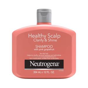 lot 4377 image: Neutrogena Healthy Scalp Pink Grapefruit Shampoo for Oily Hair & Scalp, 12 fl oz - Retail $7