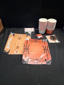 lot 4408 image: Basketball theme Party Decorations