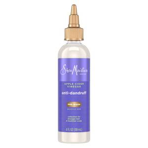 lot 4468 image: SheaMoisture Anti-Dandruff Pre-Wash Apple Cider Vinegar & Salicylic Acid To Gently Exfoliate & Remove Flakes System for a Healthier Scalp 4 oz - Retail $13