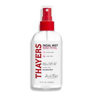 lot 4478 image: Thayers Alcohol-Free Witch Hazel Facial Mist Toner with Aloe Vera, Rose Petal, Soothing and Hydrating, For All Skin Types, 8 oz - Retail $10