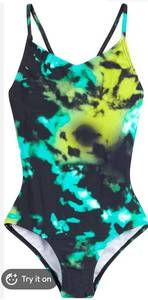 lot 4517 image: Kanu Surf Girls Hurricane Beach Sport UPF 50 1-Piece Swimsuit Size 14 - Retail $14