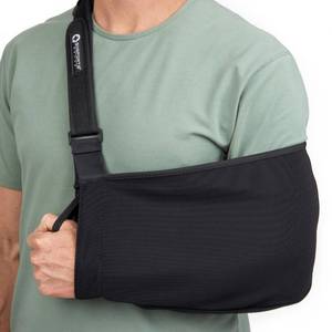 lot 4535 image: GoSports Arm Sling for Shoulder Injury, Elbow Injury, and Torn Rotator Cuff - Adjustable Shoulder Sling for Men & Women - Left & Right Arm Sling - Retail $14