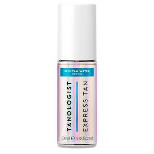 lot 4628 image: Tanologist Medium Mini Self Tan Water, Clear Tanning Water, Self Tanner Spray, Streak-Free Tanning Mist, Natural Bronzing, No Fake Tan Smell, Long Lasting, Clean Ingredients, 3.38 Fl Oz100 ml Bottle - Retail $15