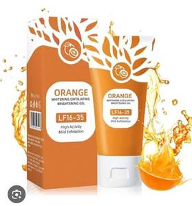 lot 4636 image: GMEELAN Orange Whitening Exfoliating Brightening Gel LFI6-35 1.7 Oz&nbsp