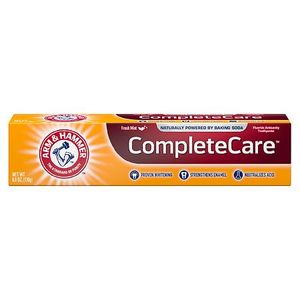lot 4687 image: Complete Care Tartar Control Plus Whitening Baking Soda and Peroxide  PASTE, DENTIFRICE - Retail $57