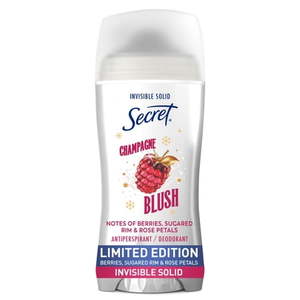lot 4718 image: Secret Fresh Invisible Solid Antiperspirant and Deodorant for Women  Champagne Blush 2.6 oz - Retail $8