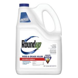 lot 4730 image: Roundup Weed &amp Grass Killer Refill  Use in Flower Beds  Around Trees &amp More  1.25 gal.&nbsp