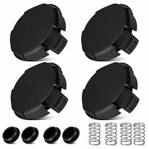 lot 4748 image: ELAIRUA Heavy-Duty Trimmer Head Cover X472000070 Replacement Set of 4, Compatible with Echo SRM225 SRM230 PAS225 - Retail $16
