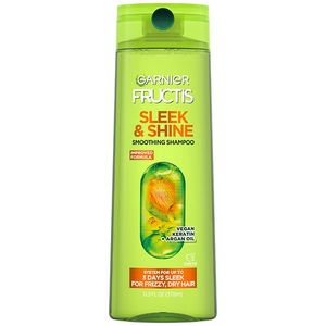 lot 4808 image: Garnier Fructis Sleek & Shine Fortifying Shampoo for Frizzy Hair - 12.5 fl oz - Retail $16