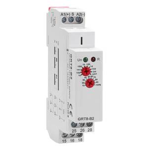 lot 4870 image: Delay Off Time Relay 16A Adjustable Smart Relay, Delay Turn Off Electronic Timer in Din Rail, 0.1s-10 Days Wide Range Delay Factory Automation Time Universal Voltage GRT8 B2 AC DC 12V 240V - Retail $28