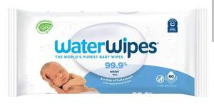 lot 4897 image: WaterWipes Baby Wipes 60 Count Pack