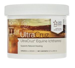 lot 5205 image: UltraCruz Equine Ichthammol, 32 oz - Retail $30