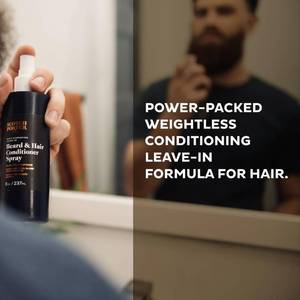 lot 5212 image: Scotch Porter Daily Hydration Conditioner Spray for Beard & Hair  Coconut, Avocado & More  8oz Bottle with Pump - Retail $15